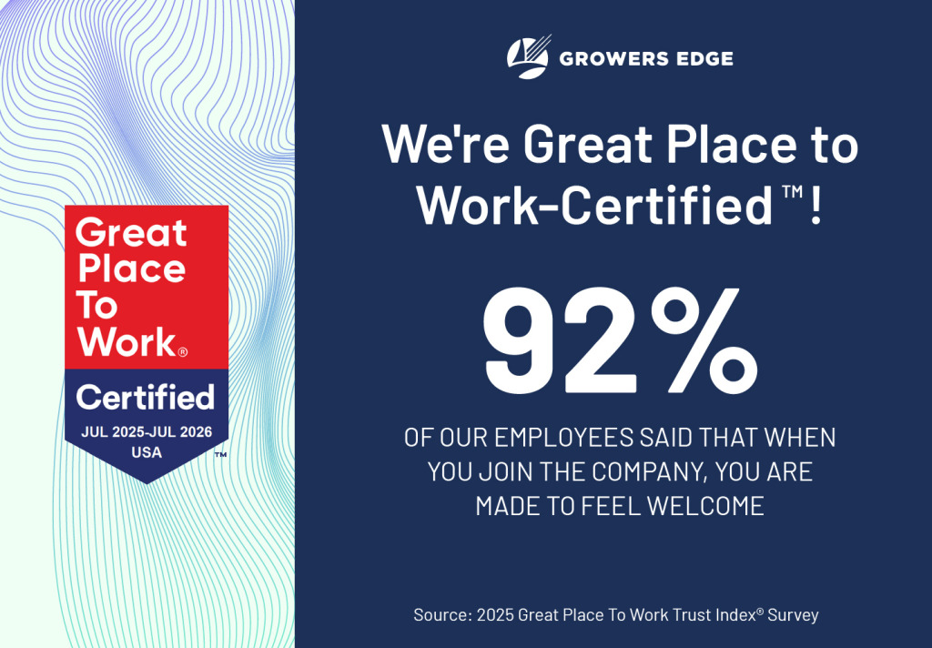 Great Place To Work icon beside the text "We're Great Place to Work-Certified" Below that: 92% of our employees said that when you join the company, you're made to feel welcome
